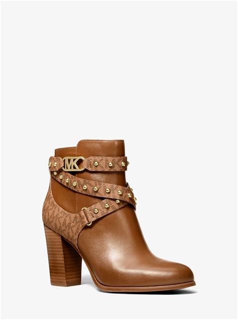 michael kors gemma leather ankle boot|Michael kors ankle boots + FREE SHIPPING .